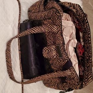 Vera Bradley Diaper bag with built in changing pad